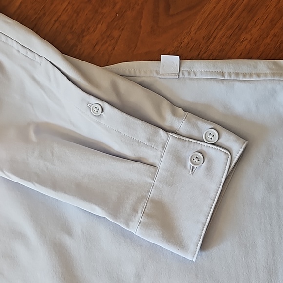 Lululemon New Venture Classic-Fit Long-Sleeve Shirt, Light Blue - Picture 4 of 7